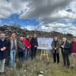 Javier Faúndez visita el fuerte de San Carlos en Puebla de Sanabria junto a Emilio Fernández Martínez, Ramiro Silva Monterrubio y José Fernández Blanco, entre otros