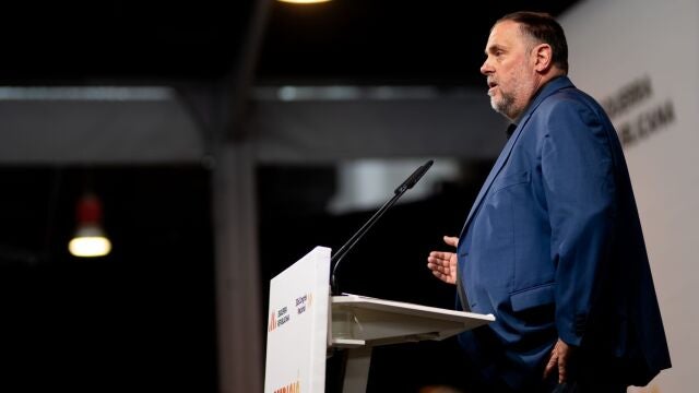 El presidente de ERC, Oriol Junqueras, clausura el 30 Congreso de ERC