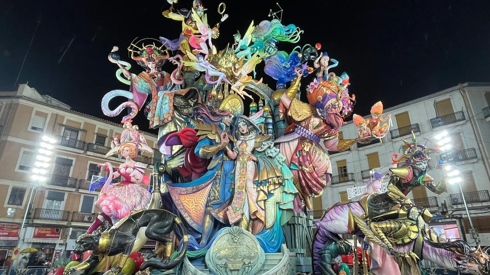 Falla principal de la comisión Convento Jerusalén, de la Sección Especial