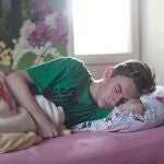 Joven durmiendo 