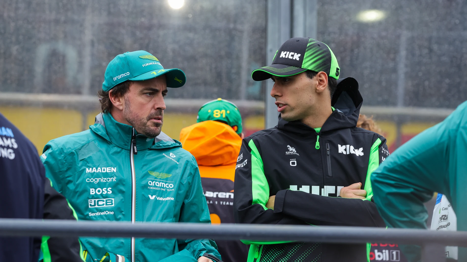 BORTOLETO Gabriel (bra), Stake F1 Team Kick C45, ALONSO Fernando (spa), Aston Martin F1 Team AMR25, portrait during the Formula 1 Louis Vuitton Australian Grand Prix 2025, 1st round of the 2025 FIA Formula One World Championship from March 14 to 16, 2025 on the Albert Park Grand Prix Circuit, in Melbourne, Australia - Photo Florent Gooden / DPPIAFP7 16/03/2025 ONLY FOR USE IN SPAIN