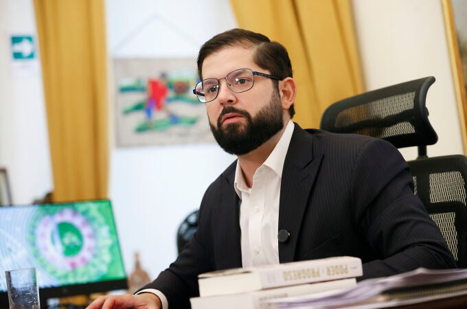 El presidente chileno, Gabriel Boric El presidente chileno, Gabriel Boric