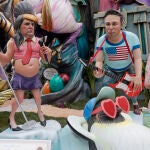 Valencia celebra sus fallas tras la "Plantà" de sus monumentos