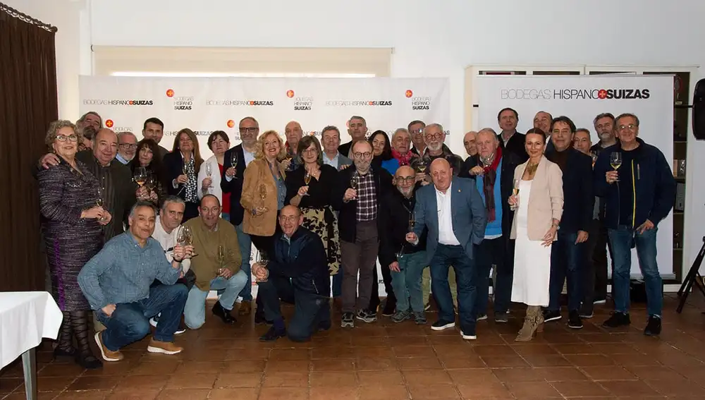 Foto de grupo de la reunión gastronómica