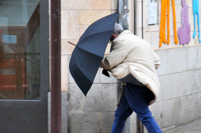 Se esperan hoy fuertes lluvias en Segovia