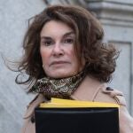 La fiscal provincial de Madrid a su llegada al Tribunal Supremo para declarar como investigada el pasado 30 de enero