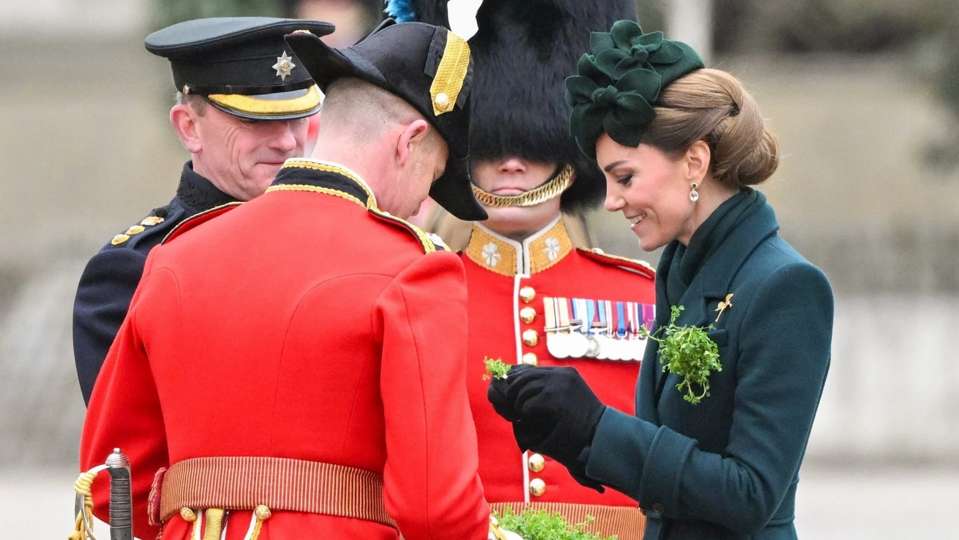 El look de Kate Middletonpara celebrar San Patricio.