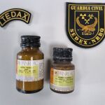 El ácido picrico incautado por los agentes de la Guardia Civil en un instituto de Menorca