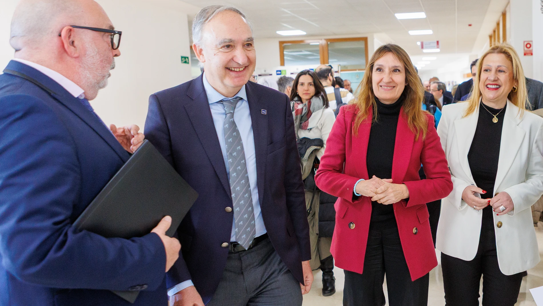 Antonio Largo y Rocío Lucas en la jornada celebrada en Soria