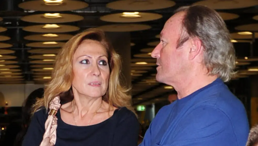 Rosa Benito y Amador Mohedano en una imagen de archivo
