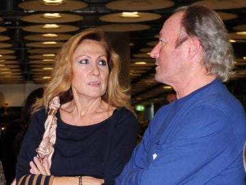 Rosa Benito y Amador Mohedano en una imagen de archivo