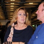 Rosa Benito y Amador Mohedano en una imagen de archivo