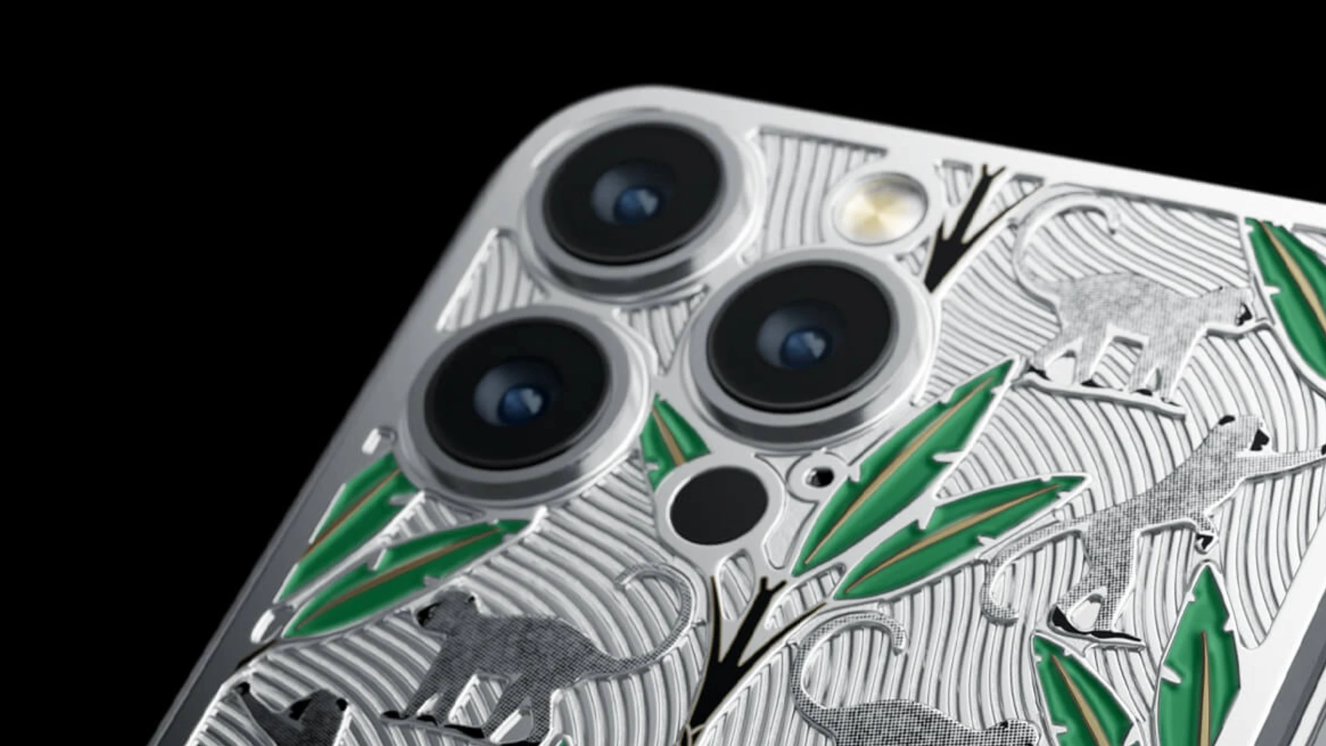iPhone 16 Pro de Caviar personalizado con un particular homenaje a Gibraltar