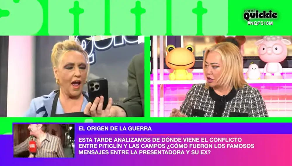 Lydia Lozano reacciona a la nueva cara de Paola Olmedo