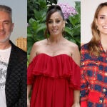 Montaje de Kiko Hernández, Anabel Pantoja y Alba Carrillo