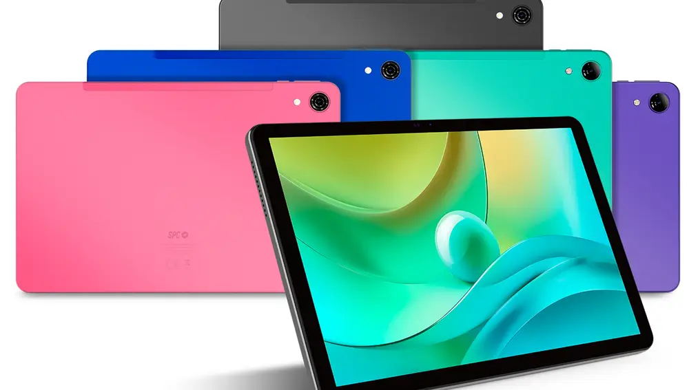 Las nuevas tabletas SPC Gravity están disponibles en cinco atractivos colores