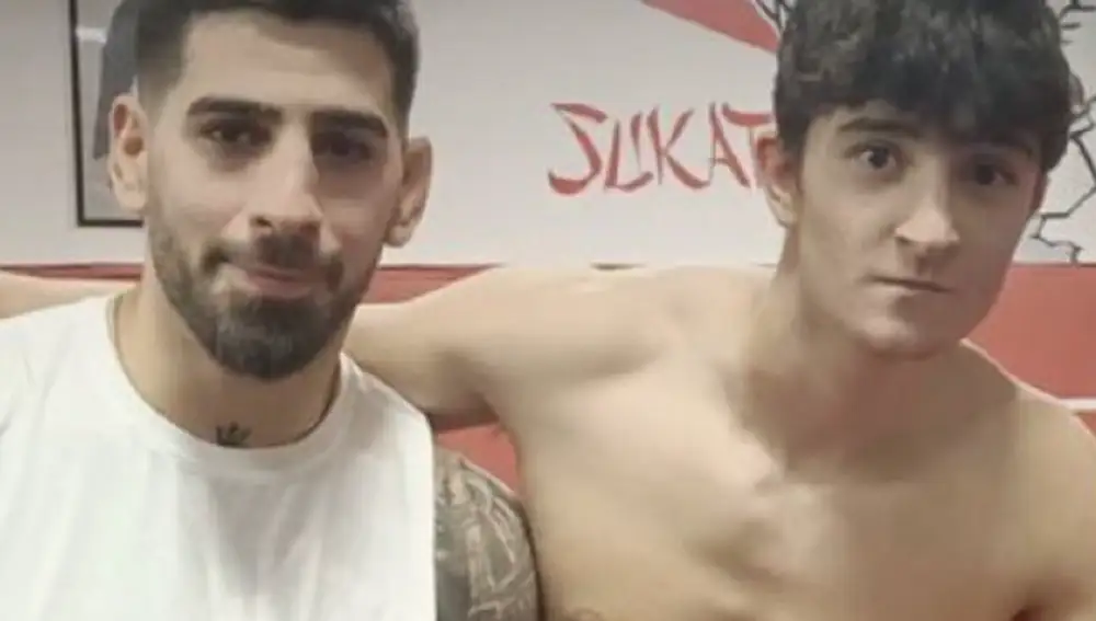 Ilia Topuria y Gonzalo Martín