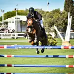 Alex Codina, en plena competición