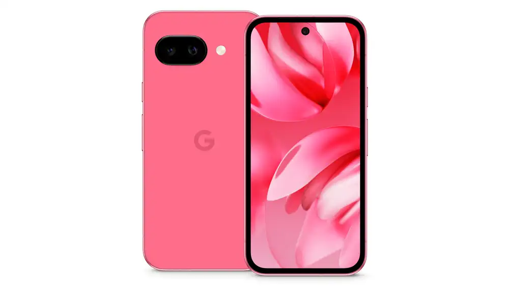 Smartphone Google Pixel 9a en color "Peony"