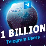 Imagen con la que Dúrov celebró los 1.000 millones de usuarios en Telegram