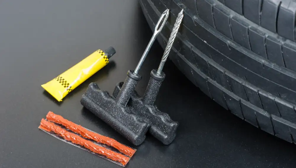 Kit de reparación de pinchazos para ruedas de vehículos