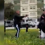 Imágenes de la reyerta que se hizo viral en las redes