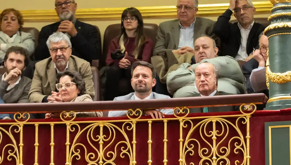 Queipo, hoy en el Congreso.