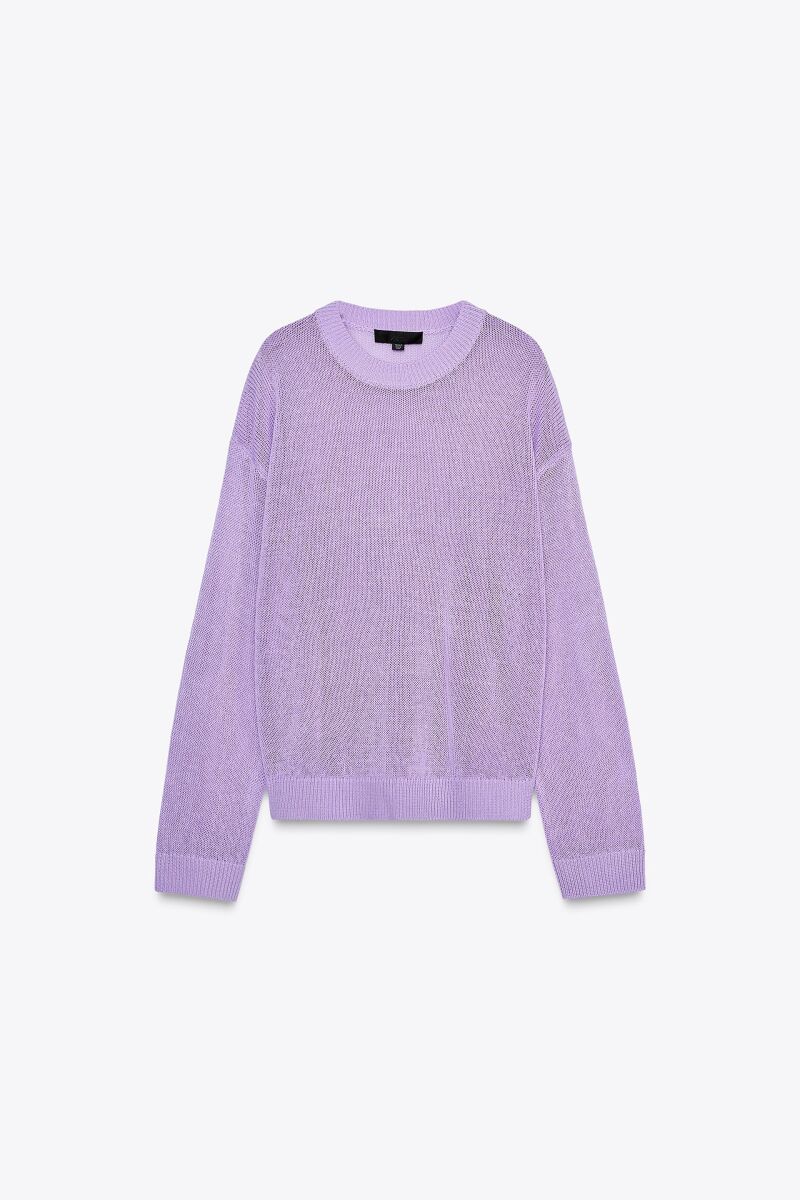 Jersey recto punto liso.