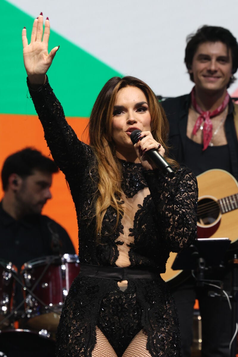 Melody actuó en la gala de los Premios Dial Tenerife 2025
