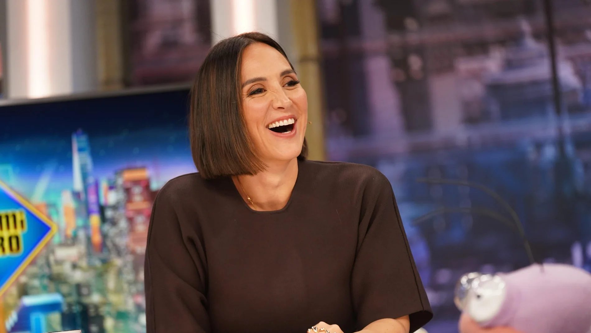Tamara Falcó con vestido de Zara.