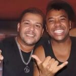 Rudney Gomes junto a Robinho