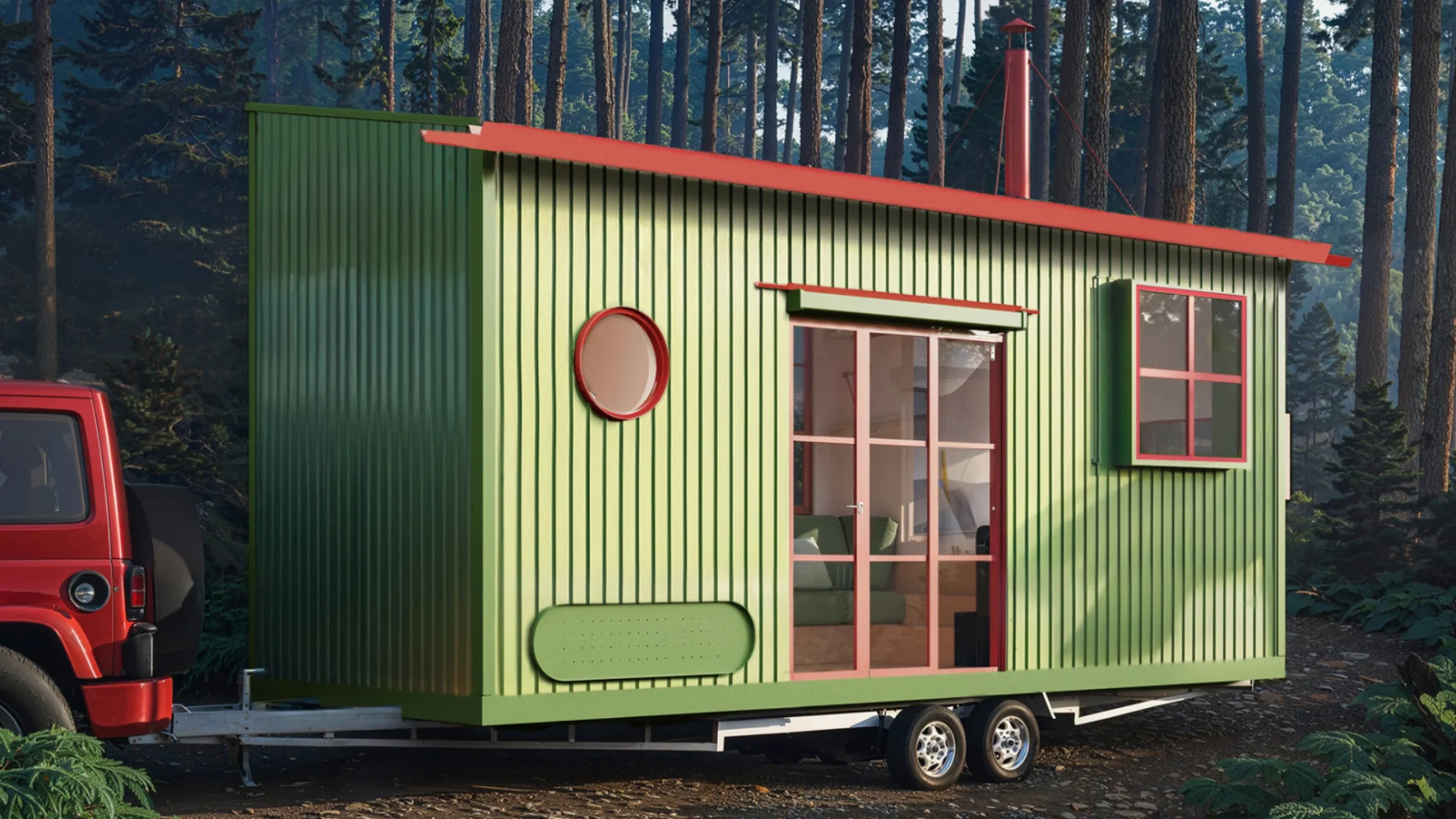 Esta es THOW, la casa prefabricada de la empresa rumana Dwelli