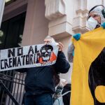 MADRID.-Dos columnas vecinales en Usera y Villaverde volverán a las calles este domingo contra el crematorio de la M-40