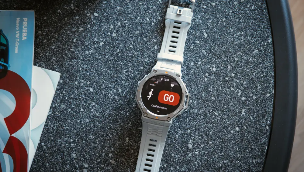 Pantalla encendida del Amazfit T-Rex 3