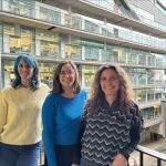 Sara Santana, Anna Rea, Aura Muntasell, miembros del equipo responsable de esta investigación