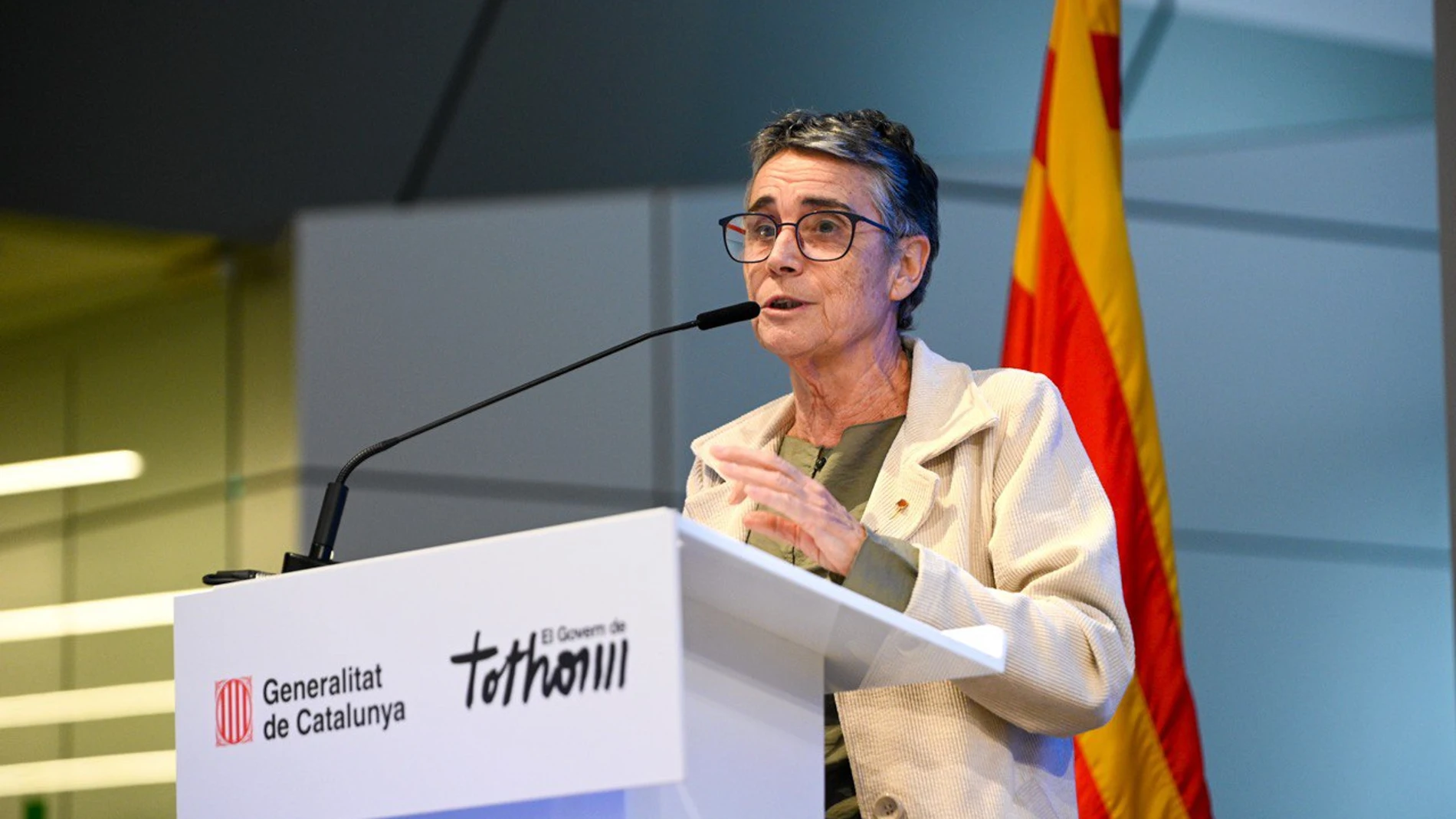 La consellera de Salut de la Generalitat, Olga Pané