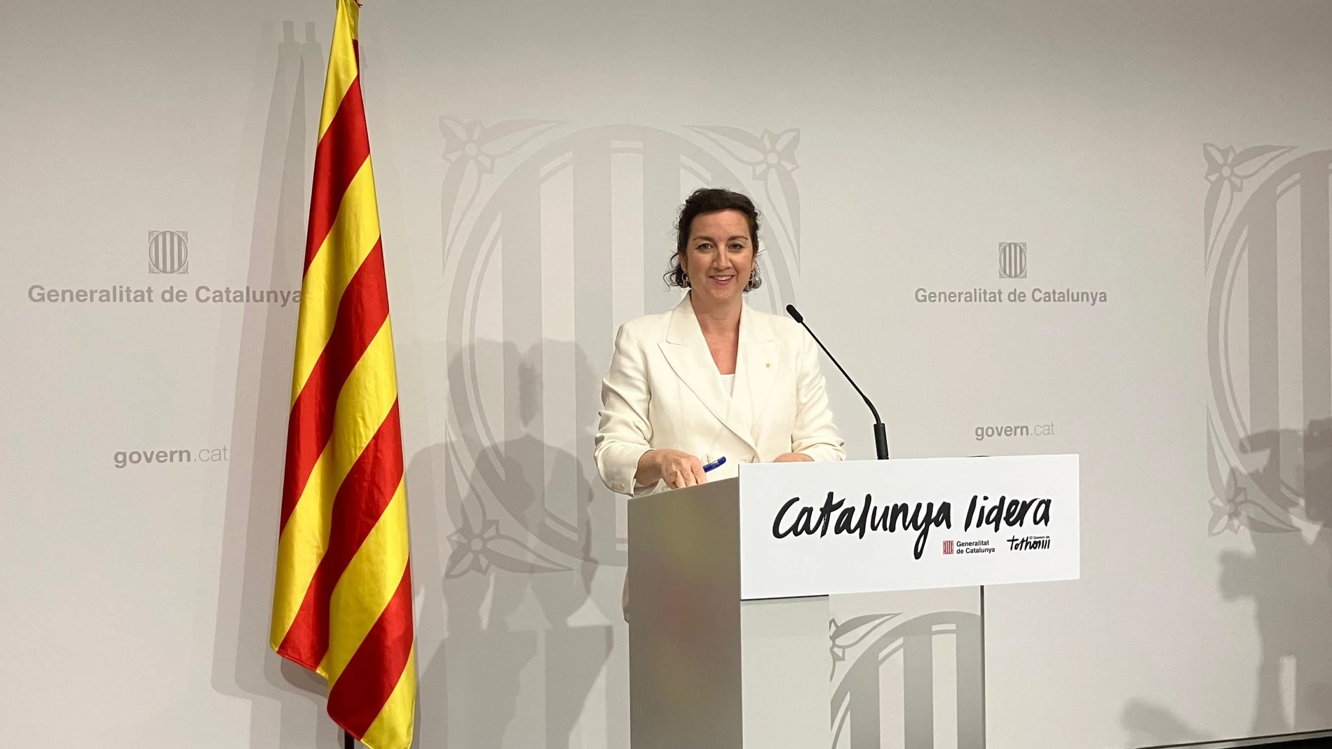 La consellera de Economía y Finanzas de la Generalitat, Alícia Romero. EUROPA PRESS 24/03/2025