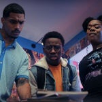 Rome Flynn, Ramon Reed y Bria Samoné Henderson en «Mythic Quest: Más allá del juego»