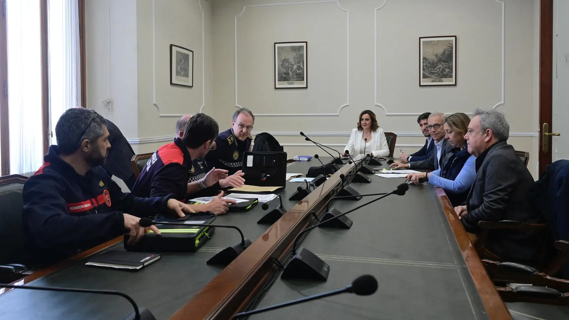 Reunión del Comité técnico para el estudio de mejoras en el uso de material pirotécnicos