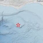 Registrado un terremoto de magnitud 4,3 con epicentro en aguas del Golfo de Cádiz