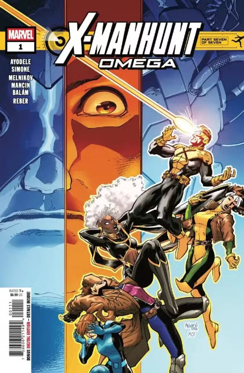 Portada de X-Manhunt Omega #1