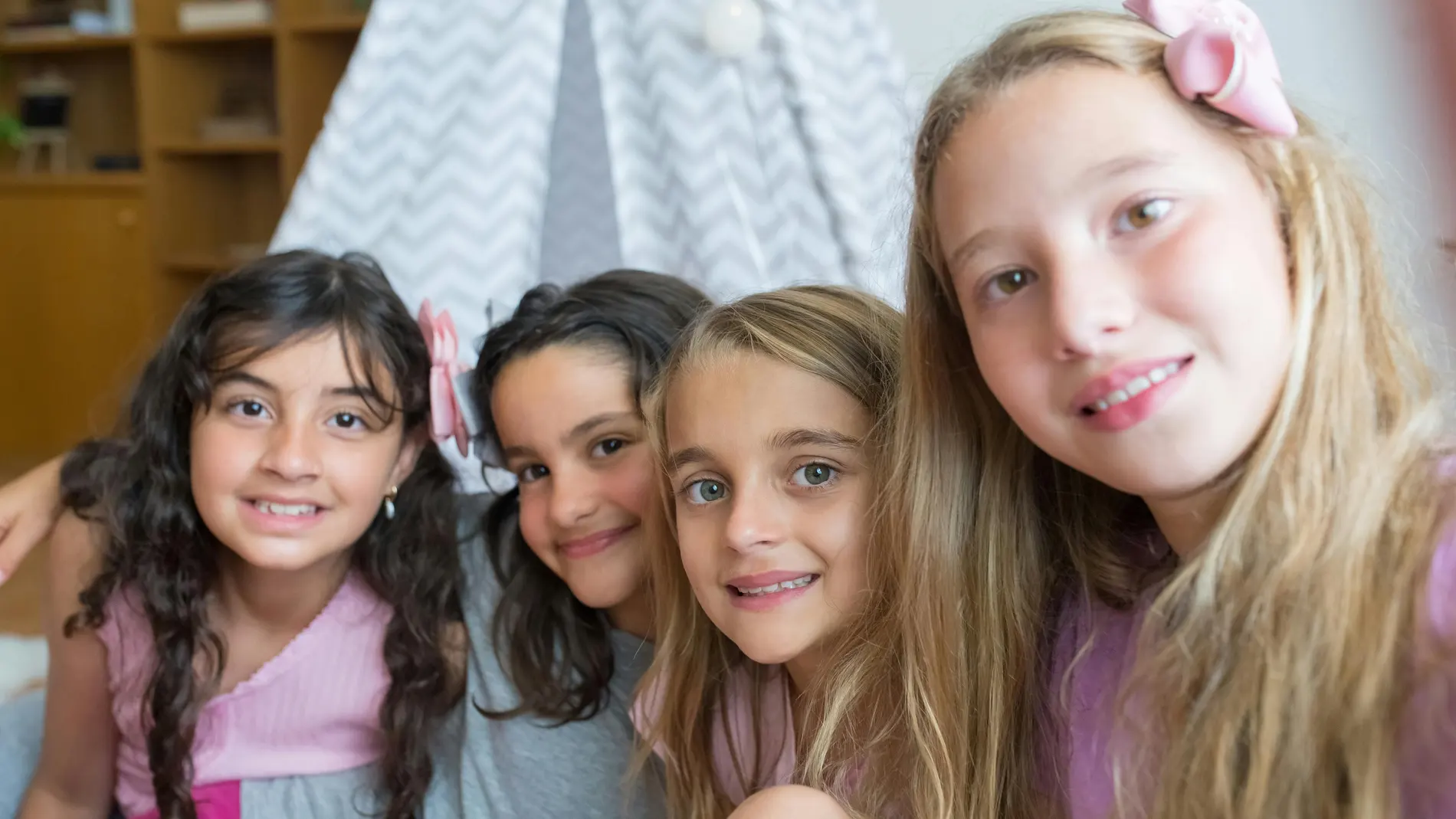 Grupo de niñas