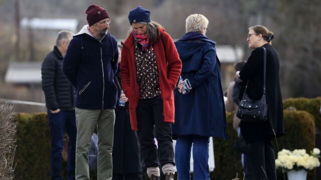 Ceremony to mark 10th anniversary of the Germanwings plane crash in the French Alps