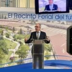 El presidente de la Diputación de Salamanca, Javier Iglesias, presenta el proyecto