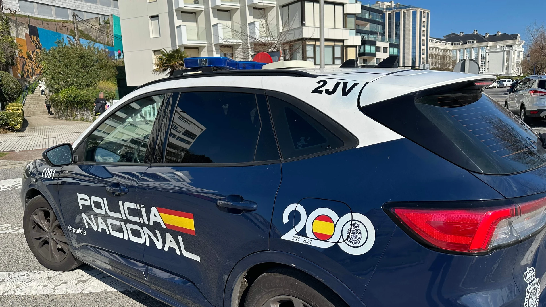 Coche de la Policía Nacional en SantanderREMITIDA / HANDOUT por POLICÍA NACIONALFotografía remitida a medios de comunicación exclusivamente para ilustrar la noticia a la que hace referencia la imagen, y citando la procedencia de la imagen en la firma25/03/2025