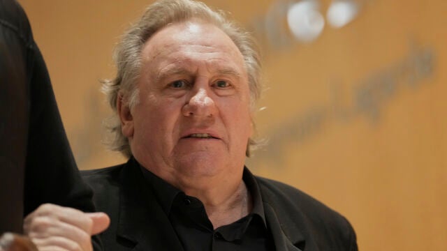 El actor francés Gérard Depardieu, a su llegada al Tribunal Correccional de París
