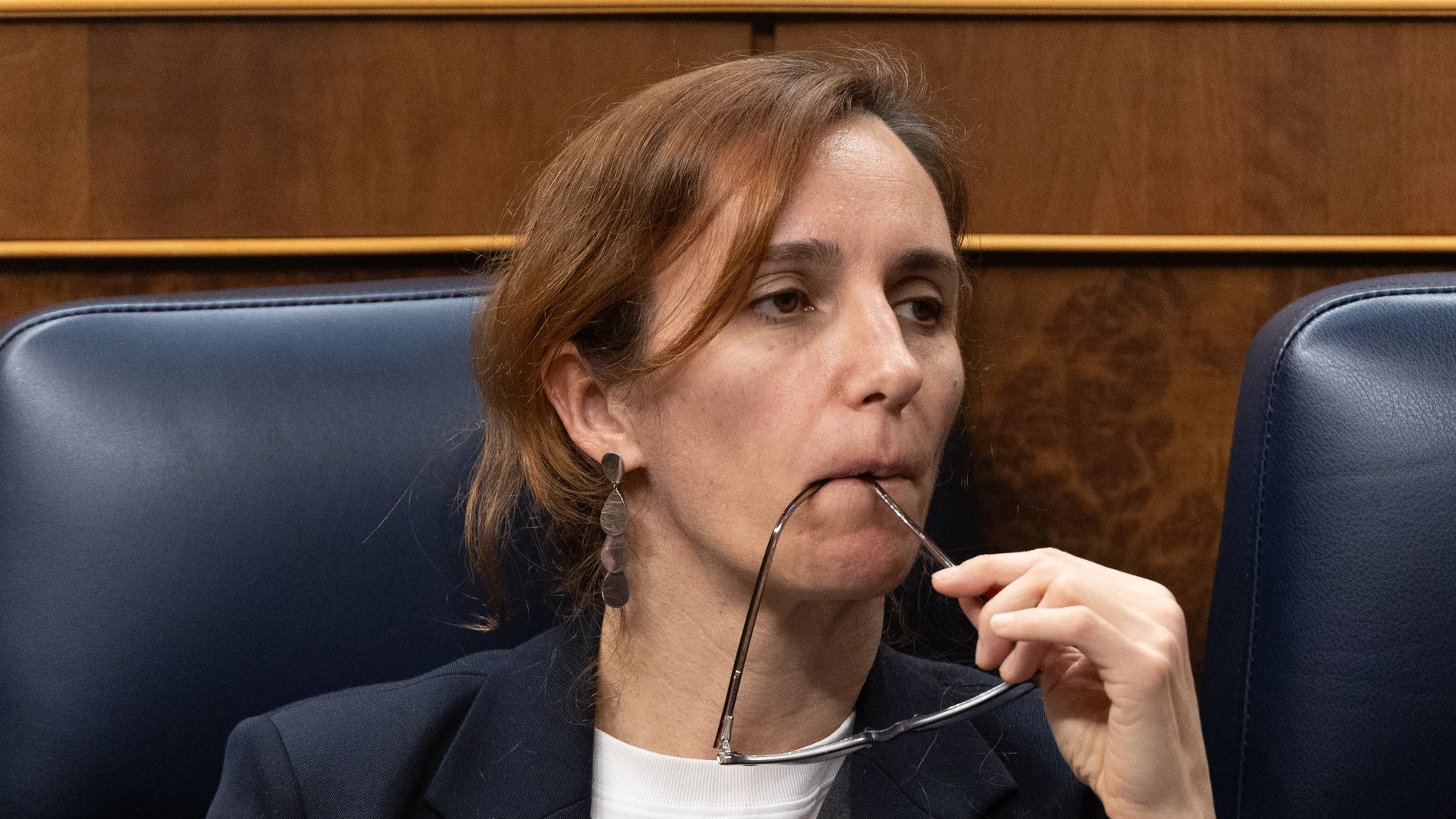 La ministra de Sanidad, Mónica García