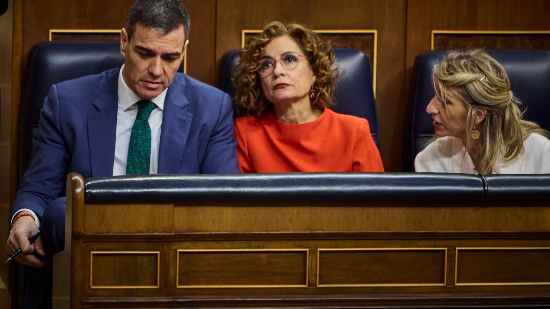 Comparecencia del presidente del Gobierno, Pedro Sánchez, para informar sobre el nuevo escenario geopolítico de la Unión Europea y de las conclusiones del Consejo Europeo de los días 20 y 21 de marzo de 2025, entre otros asuntos. © Alberto R. Roldán / Diario La Razón. 26 03 2025