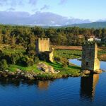 Las Torres de Oeste, en Catoira (Pontevedra). 