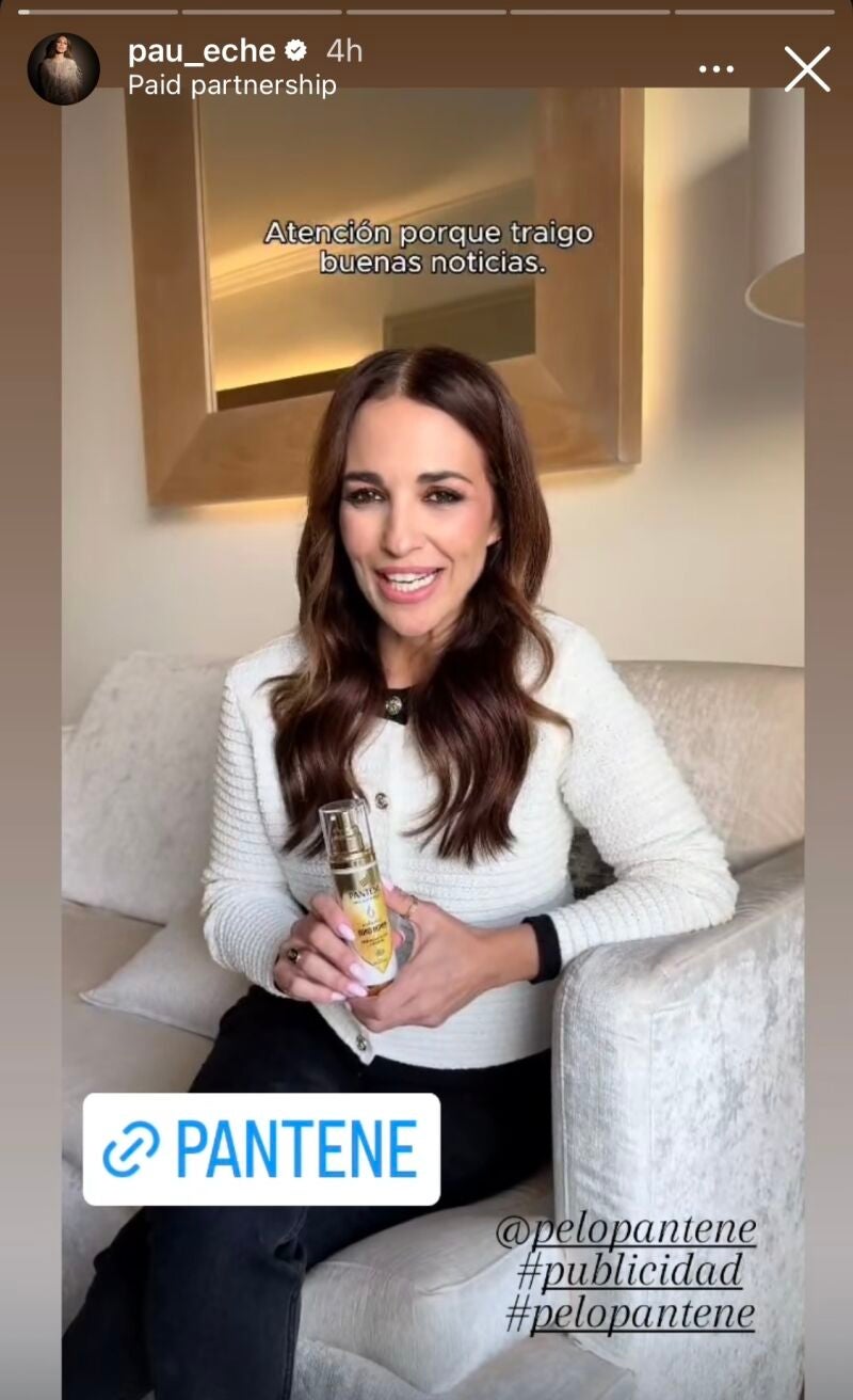 Paula Echevarría con cárdigan de Primark.
